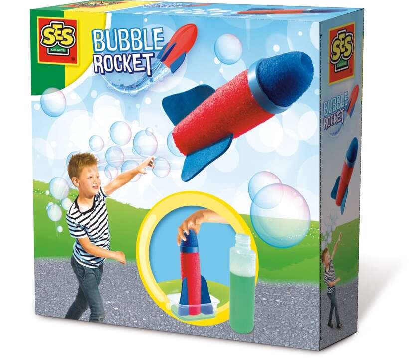 Zabawka kreatywna - bąbelkowa rakieta
