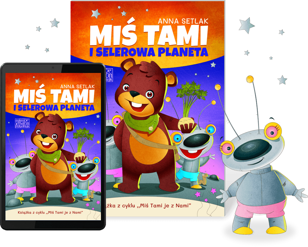 Miś Tami i selerowa planeta